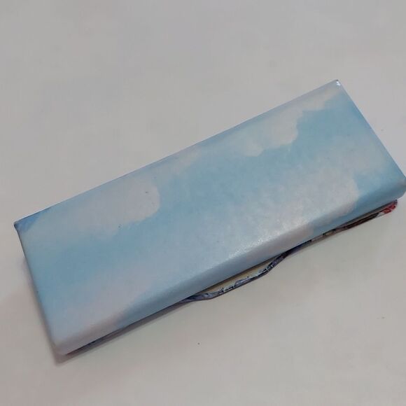 Summer Vibes Bright Print Cottage Core Eyeglasses Case - Picture 3 of 11